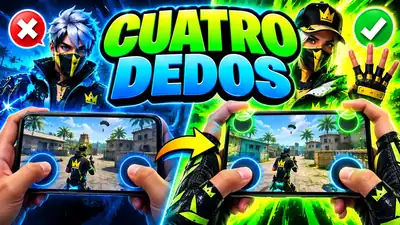 El agarre de cuatro dedos, miniatura de la guía de Free Fire.